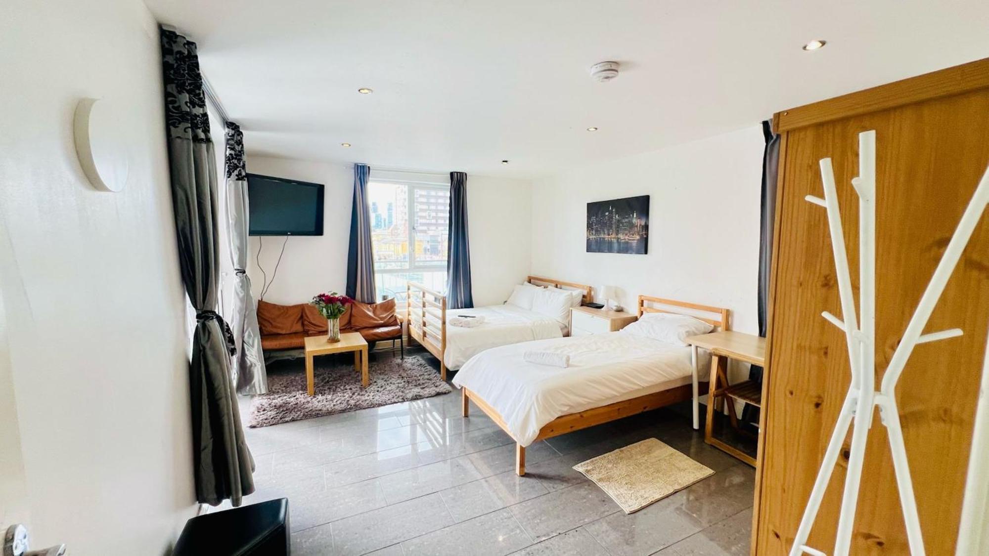 City View Sunset Luxurious Apartment In London Zone-1 Including One Family Twin Room With Its Own Stunning Private Terrace Eksteriør bilde